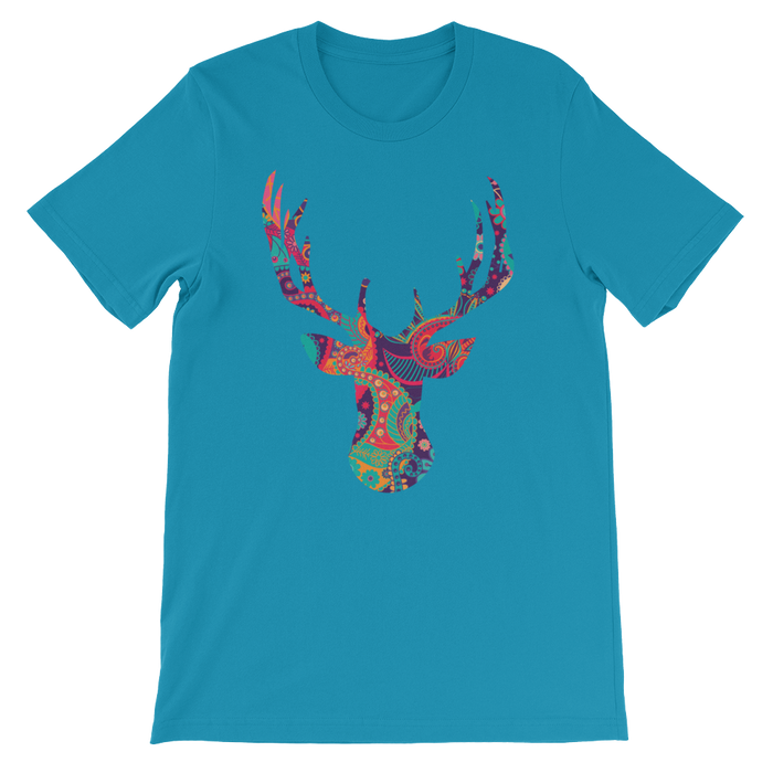 Paisley Stag-T-Shirts-Swish Embassy