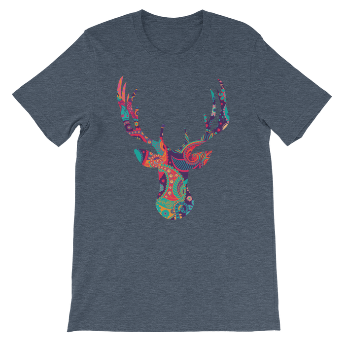 Paisley Stag-T-Shirts-Swish Embassy