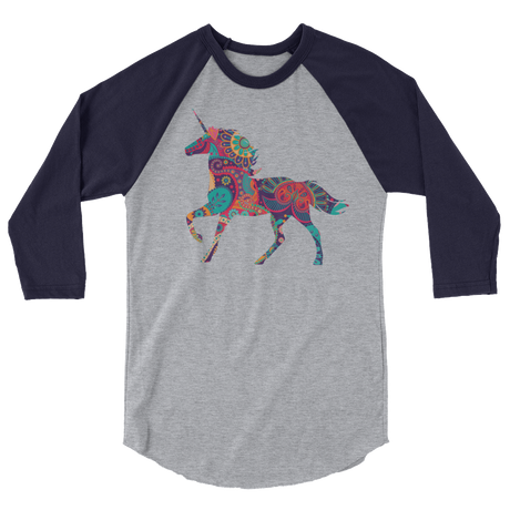 Paisley Unicorn (Raglan)-Raglan-Swish Embassy
