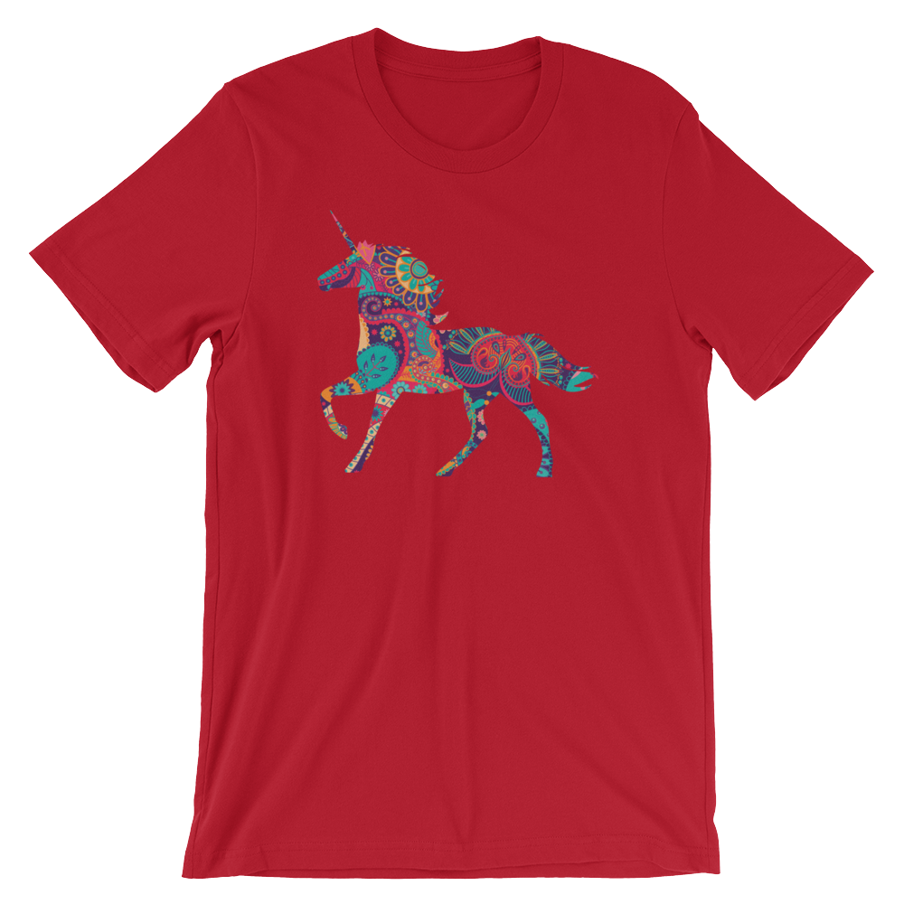 Paisley Unicorn-T-Shirts-Swish Embassy
