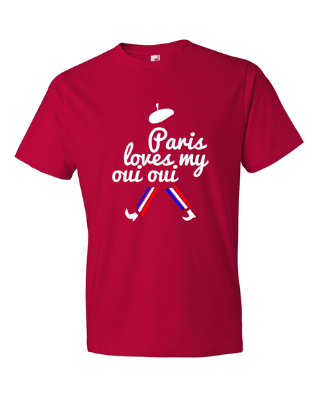 Paris Loves My Oui Oui-T-Shirts-Swish Embassy