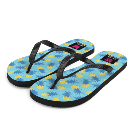 Pineapple Princess (Flip Flops)-Flip Flops-Swish Embassy