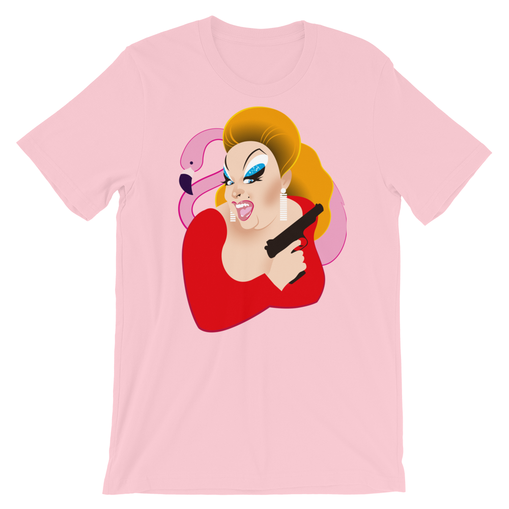 Pink Bird-T-Shirts-Swish Embassy