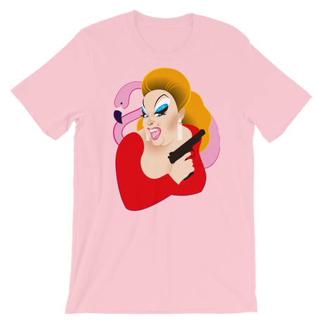 Pink Bird-T-Shirts-Swish Embassy