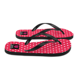 Pink Polkadot (Flip Flops)-Flip Flops-Swish Embassy