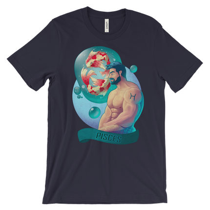Pisces (Zodiac)-T-Shirts-Swish Embassy