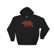 Plaid Bear (Hoodie)-Christmas Hoodies-Swish Embassy