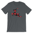 Plaid Reindeer-Christmas T-Shirts-Swish Embassy