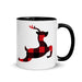 Plaid Reindeer (Mug)-Mugs-Swish Embassy