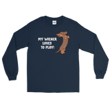 Playful Wiener (Long Sleeve)-Long Sleeve-Swish Embassy