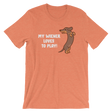 Playful Wiener-T-Shirts-Swish Embassy