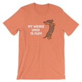 Playful Wiener-T-Shirts-Swish Embassy