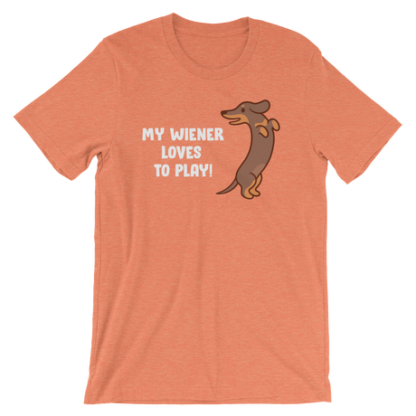 Playful Wiener-T-Shirts-Swish Embassy