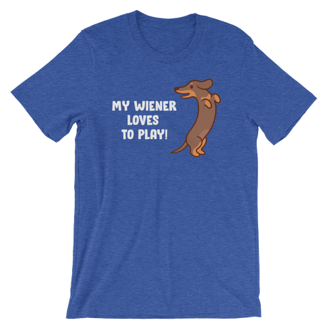 Playful Wiener-T-Shirts-Swish Embassy