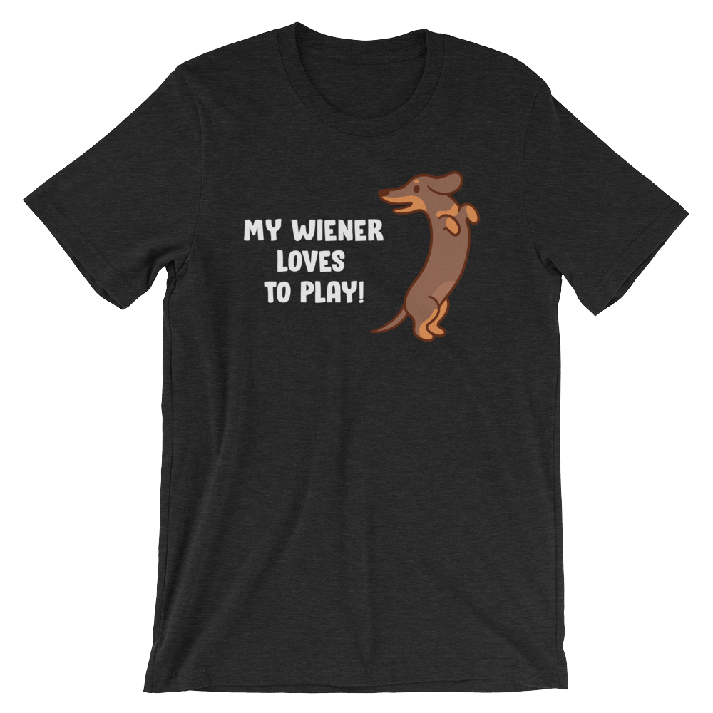 Playful Wiener-T-Shirts-Swish Embassy