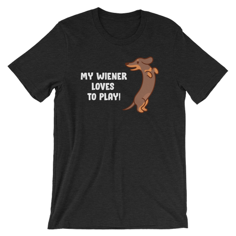 Playful Wiener-T-Shirts-Swish Embassy