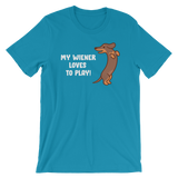 Playful Wiener-T-Shirts-Swish Embassy