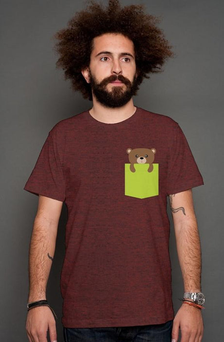 Pocket Bear (Pocket Tee)-Pocket Tee-Swish Embassy