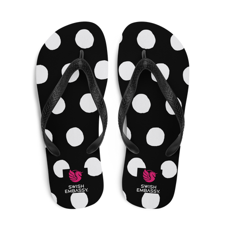 Polka Dot (Flip Flops)-Flip Flops-Swish Embassy