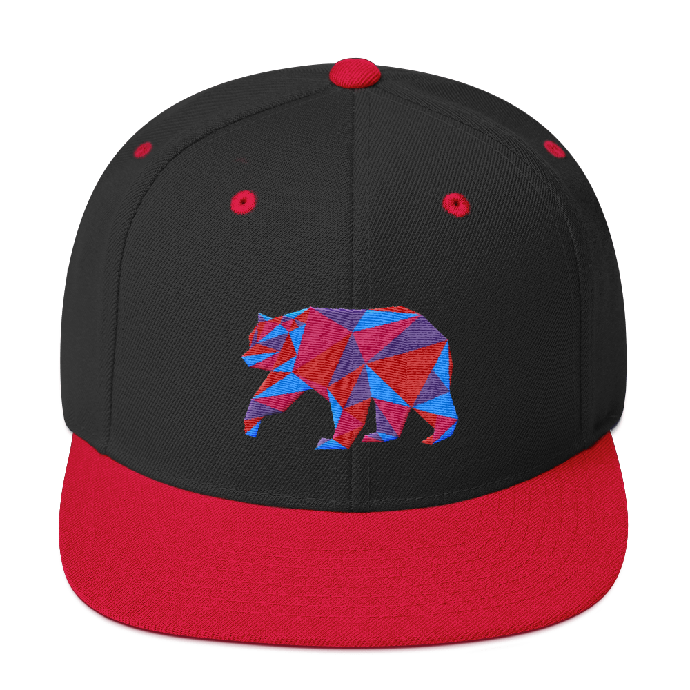 Polygon Bear (Baseball Cap)-Headwear-Swish Embassy