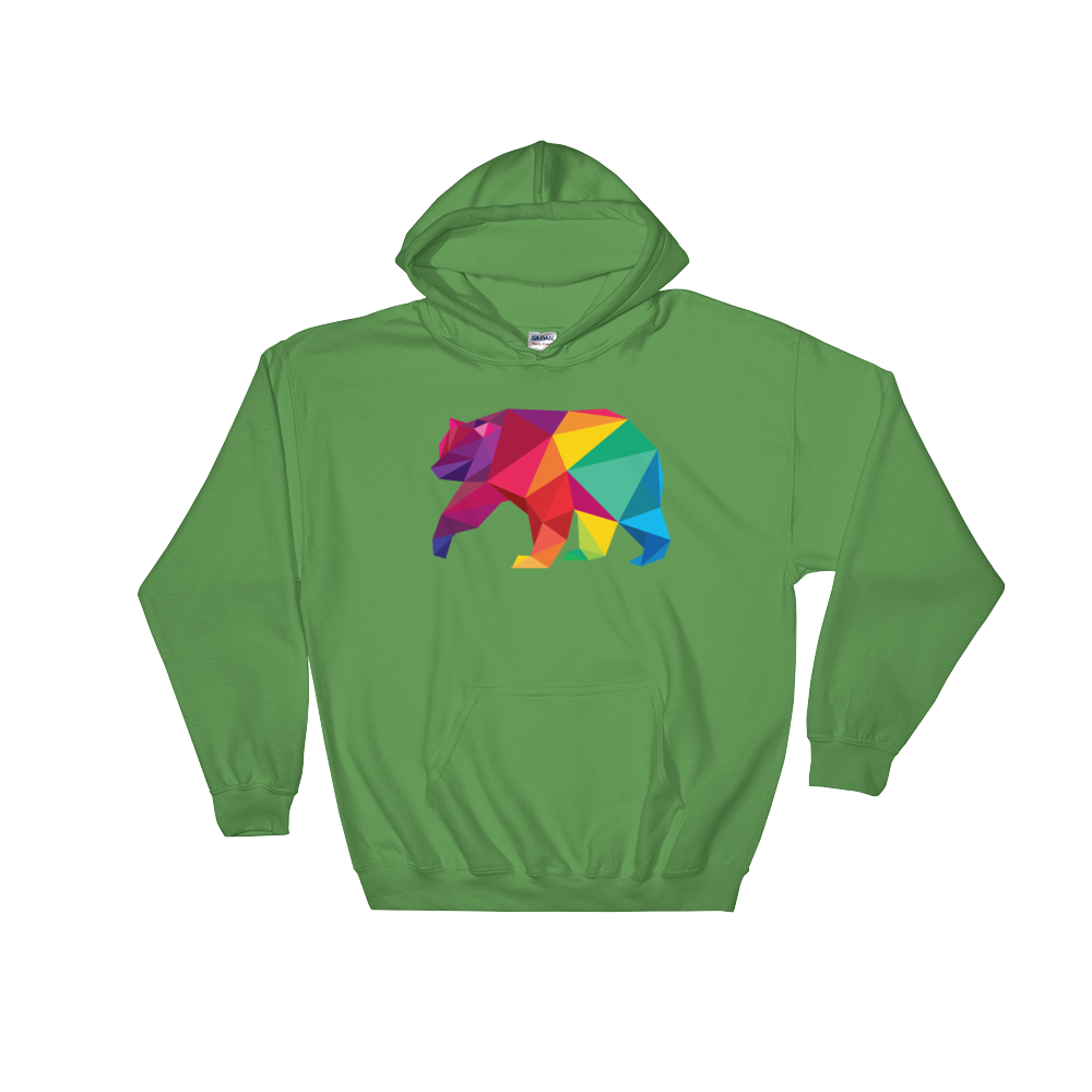 Polygon Bear (Hoodie)-Hoodie-Swish Embassy