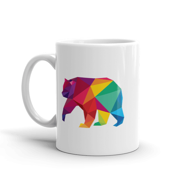 Polygon Bear Mug-Mugs-Swish Embassy