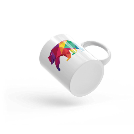 Polygon Bear Mug-Mugs-Swish Embassy