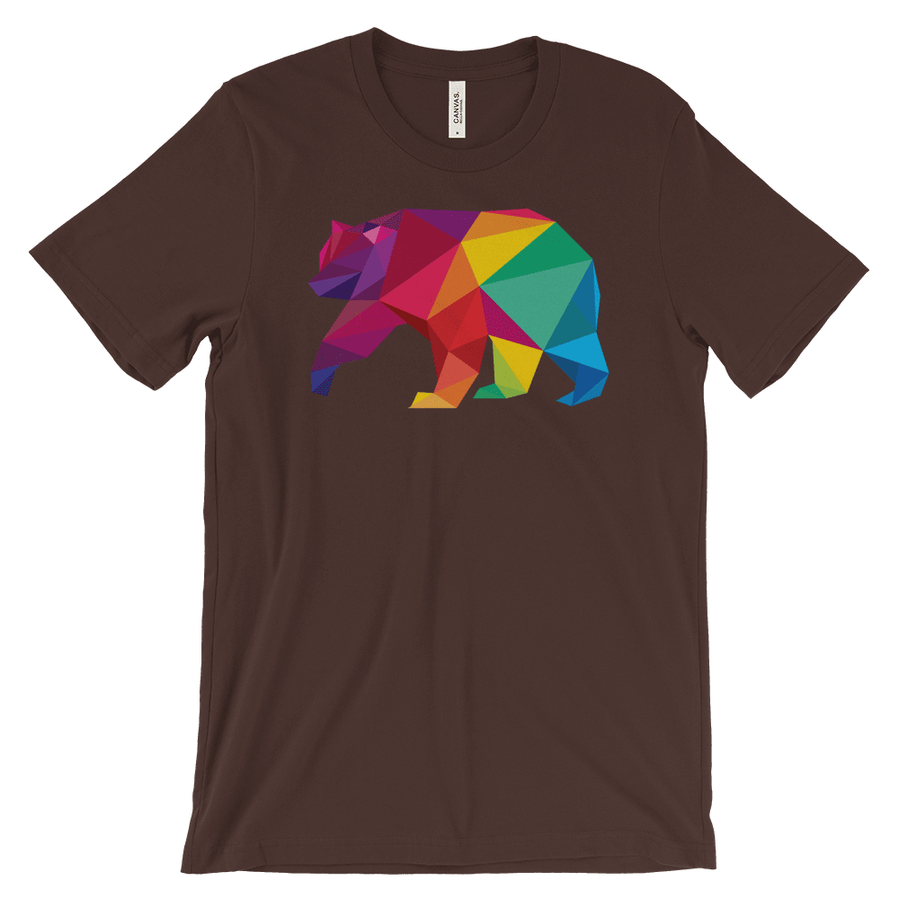 Polygon Bear-T-Shirts-Swish Embassy