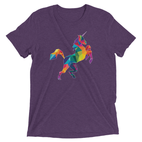 Polygon Unicorn (Retail Triblend)-Triblend T-Shirt-Swish Embassy
