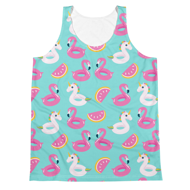 Pool Party (Allover Tank Top)-Allover Tank Top-Swish Embassy