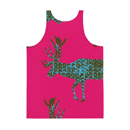 Pop Stag (Allover Tank Top)-Allover Tank Top-Swish Embassy