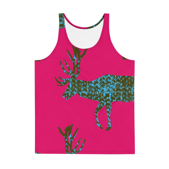 Pop Stag (Allover Tank Top)-Allover Tank Top-Swish Embassy