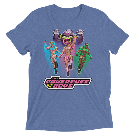 Powerpuff Boys (Retail Triblend)-Triblend T-Shirt-Swish Embassy