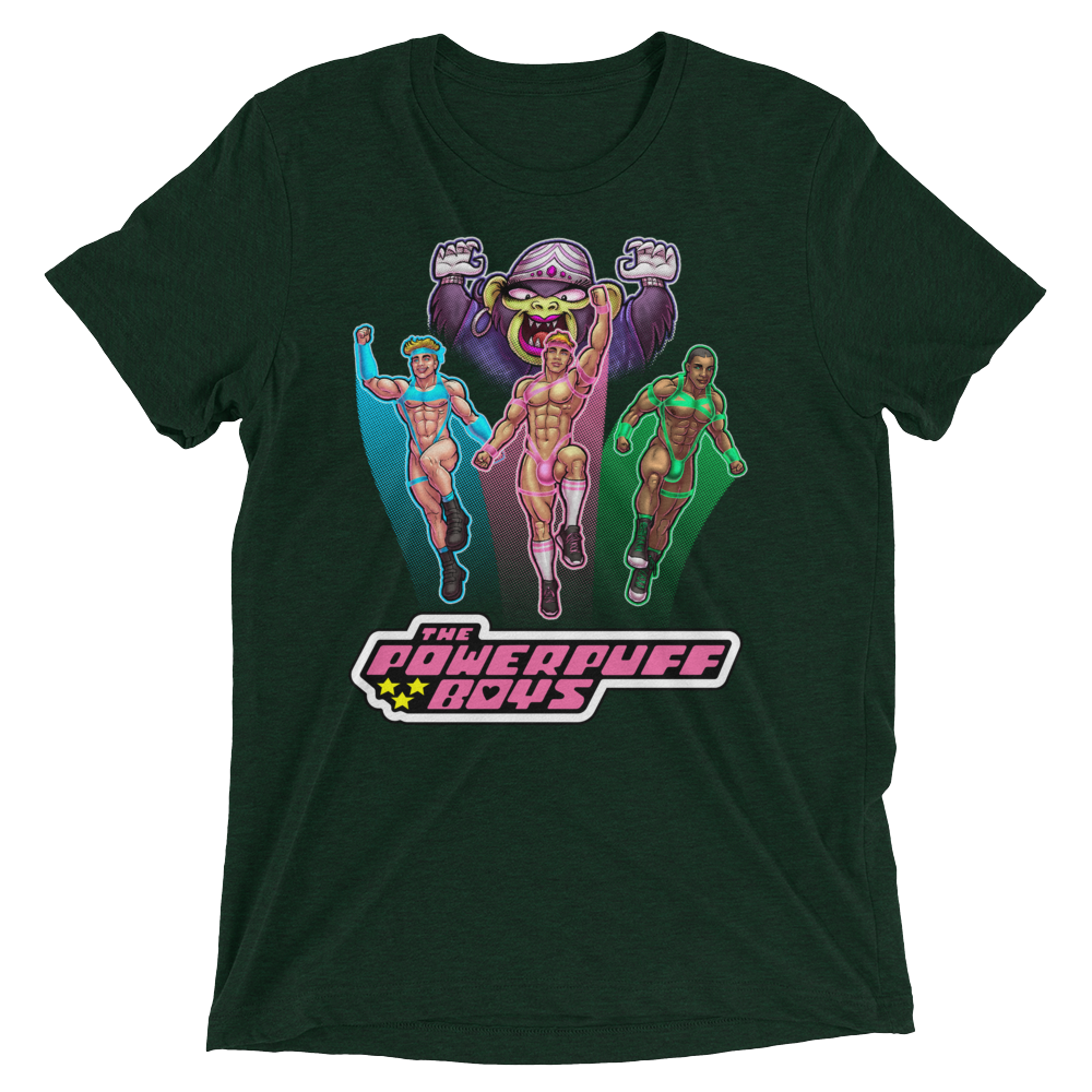 Powerpuff Boys (Retail Triblend)-Triblend T-Shirt-Swish Embassy