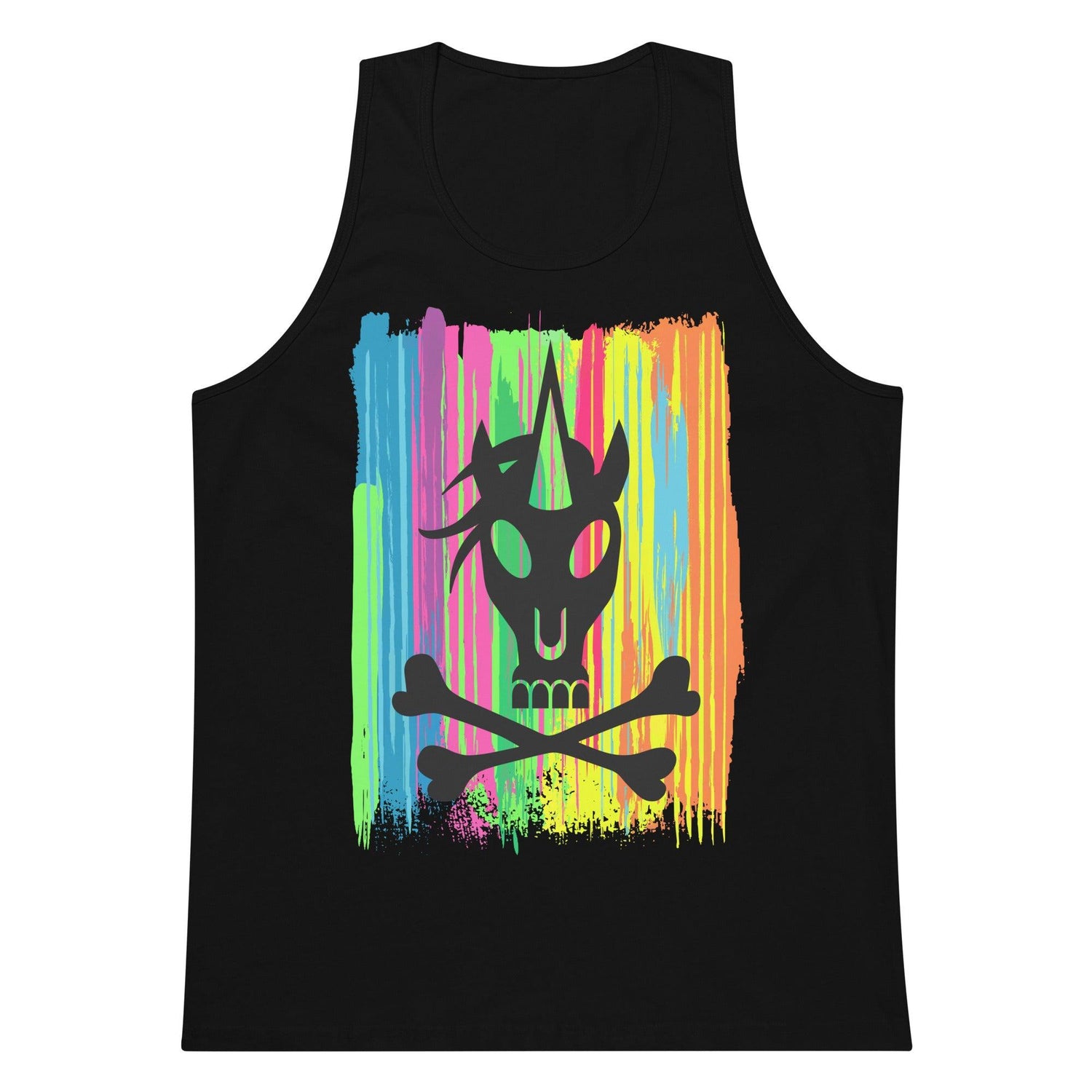 Psycho Unicorn (Tank Top)-Tank Top-Swish Embassy