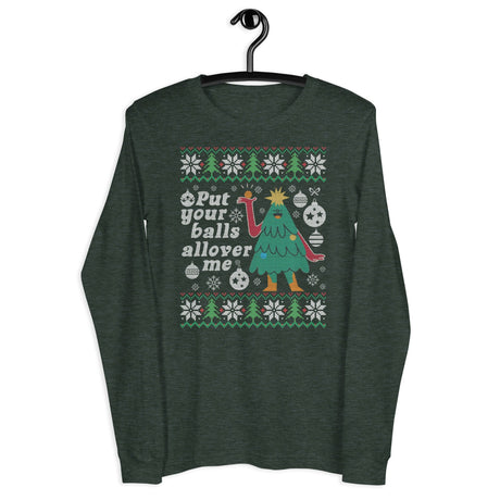Put Your Balls (Ugly Christmas)-Christmas T-Shirts-Swish Embassy