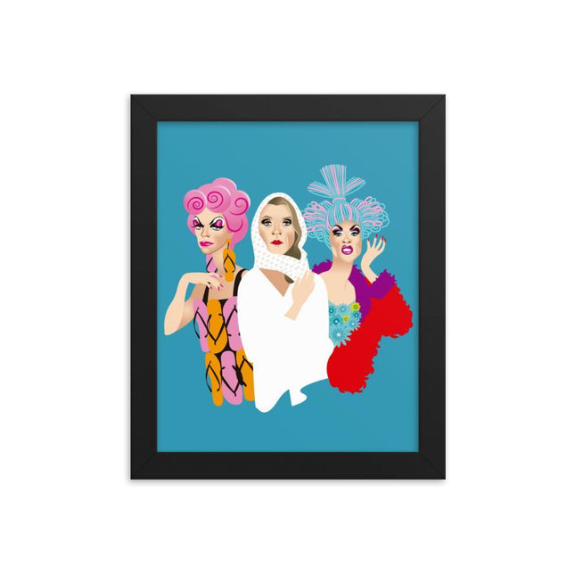 Queens of the Desert (Framed poster)-Swish Embassy