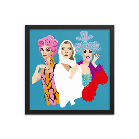 Queens of the Desert (Framed poster)-Swish Embassy