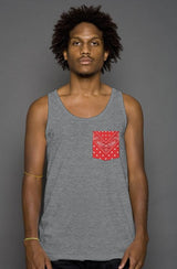 Red Bandana (Pocket Tank)-Pocket Tank-Swish Embassy