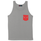 Red Bandana (Pocket Tank)-Pocket Tank-Swish Embassy