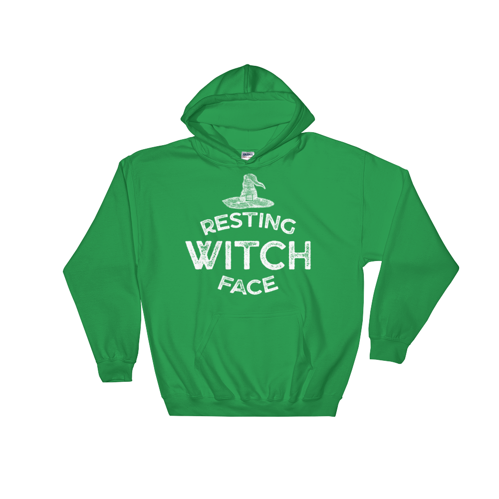 Resting Witch Face (Hoodie)-Hoodie-Swish Embassy