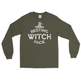 Resting Witch Face (Long Sleeve)-Long Sleeve-Swish Embassy