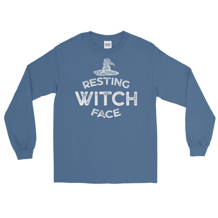 Resting Witch Face (Long Sleeve)-Long Sleeve-Swish Embassy