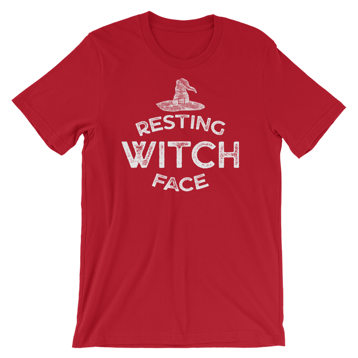 Resting Witch Face-T-Shirts-Swish Embassy