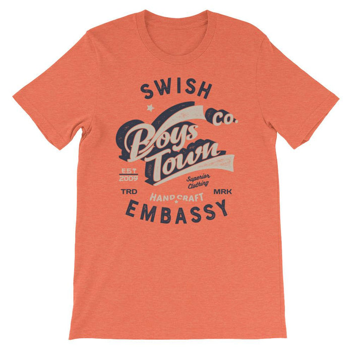 Retro Boys Town-T-Shirts-Swish Embassy