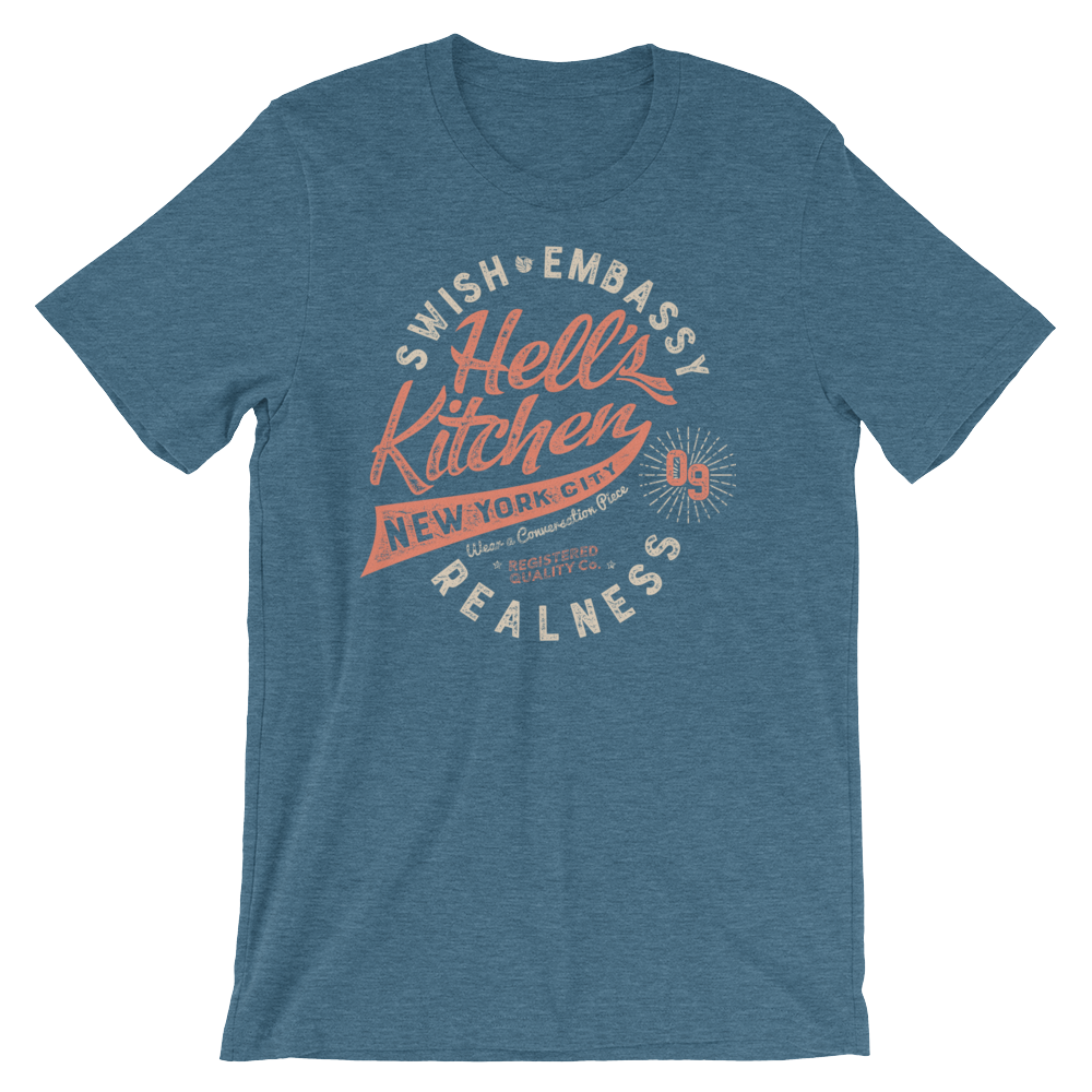 Retro Hell's Kitchen-T-Shirts-Swish Embassy