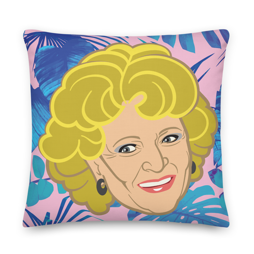 Rose Miami Edition (Pillow)-Pillow-Swish Embassy