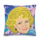 Rose Miami Edition (Pillow)-Pillow-Swish Embassy