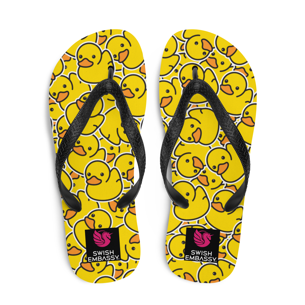 Rubber Ducky (Flip Flops)-Flip Flops-Swish Embassy