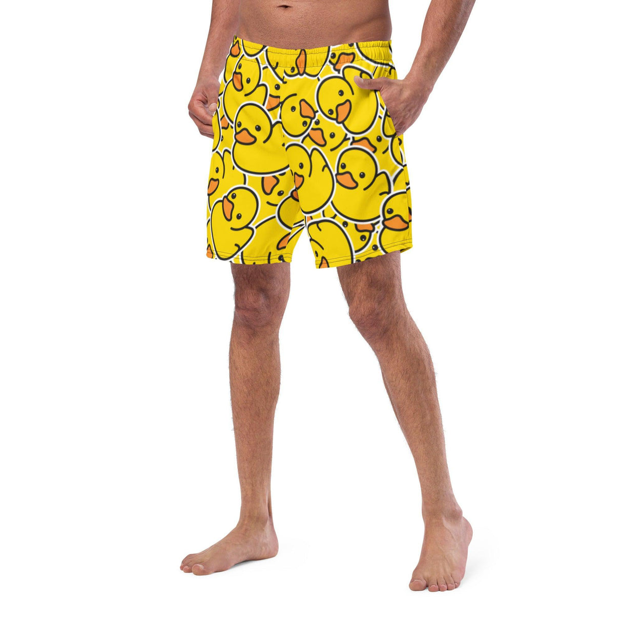 Rubber Ducky (Swim Trunks)-Swish Embassy